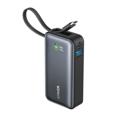 Logo trade reklaamkingi pilt: Anker Nano Power Bank 30W, sisseehitatud USB-C kaabel