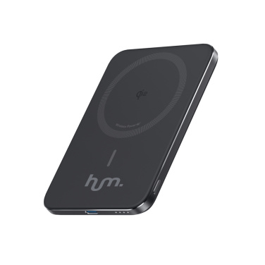 Logotrade reklaamkingituse foto: Anker Nano Wireless Power Bank 5K 15W MagGo slim Qi 2.0