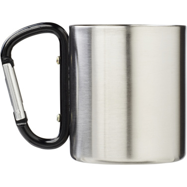 Logo trade reklaamtoote pilt: Alps 200 ml isoleeritud karabiiniga kruus