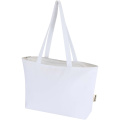 Ningbo 320 g/m² lukuga puuvillane kandekott 15L, Valge
