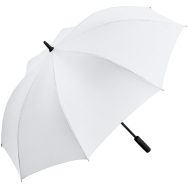 FARE tormikindel automaatne golfivihmavari Windproof PLUS 133 cm logoga, valge – tootefoto