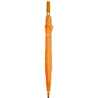 FARE® Whiteline valgete detailidega keskmine automaatne vihmavari logoga, oranž – detailvaade 7