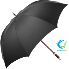 FARE® Exklusiv 60th Edition waterSAVE® luksuslik puitvarrega vihmavari logoga