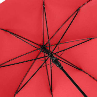 FARE soodne automaatne vihmavari Windproof 100 cm logoga, punane – detailvaade 7