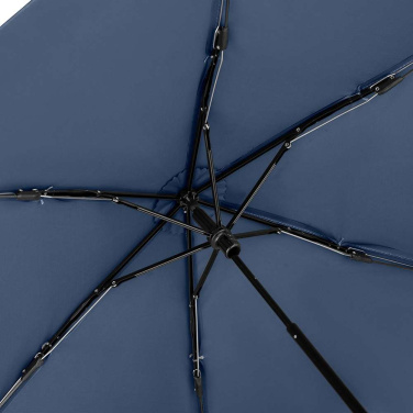 FARE® FiligRain ToGo ülikerge minivihmavari UV-kaitse ja kanderihmaga logoga, tumesinine – detailvaade 9
