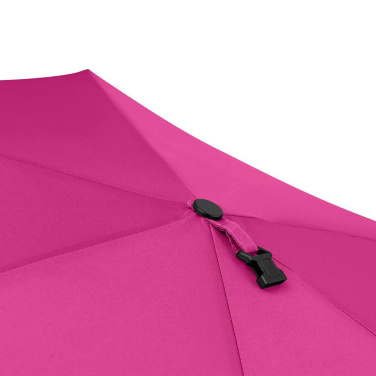 FARE® FiligRain ToGo ülikerge minivihmavari UV-kaitse ja kanderihmaga logoga, magenta – detailvaade 10