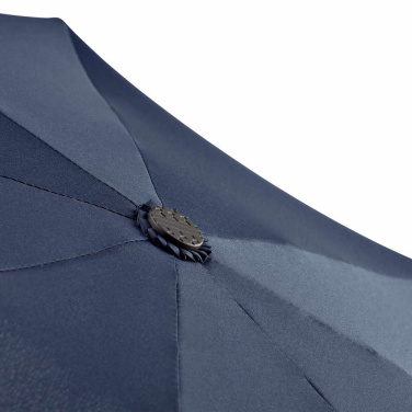 FARE® Profile rehvimustriga automaatne minivihmavari logoga, tumesinine – detailvaade 6