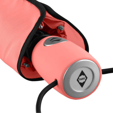 FARE® AOC automaatne minivihmavari logoga (30 värvi), korall – detailvaade 8