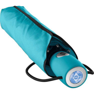 FARE® AOC automaatne minivihmavari logoga (30 värvi), petrool – detailvaade 7