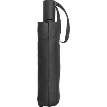 FARE® Essential automaatne taskuvihmavari logoga, must – detailvaade 3
