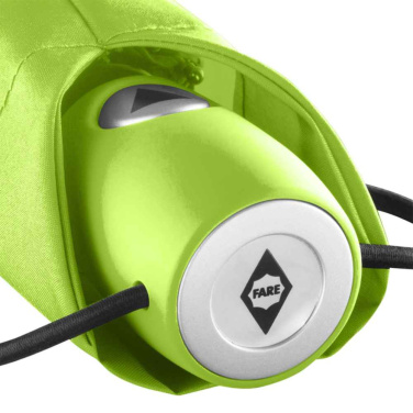 FARE® AC automaatselt avanev minivihmavari logoga, laimiroheline – detailvaade 5