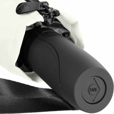 FARE® Jumbomagic® Windfighter® 2.0 automaatne golf-taskuvihmavari logoga, naturaalvalge (waterSAVE®) – detailvaade 7