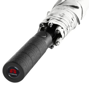 FARE® Profile rehvimustriga automaatne golfivihmavari logoga, valge – detailvaade 5