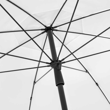 FARE® päikesevari XL, Ø 235 cm logoga, valge – detailvaade 5