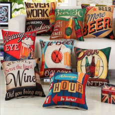 Prinditud padi logoga 80×60 cm, siseruumi kangas 200 g/m²