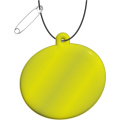 RFX™ H-09 ovaalne peegeldav TPU helkurripats, Neoonkollane