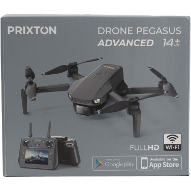 Prixton Pegasus Advanced 1080P GPS-droon, tootepilt, Must (2)