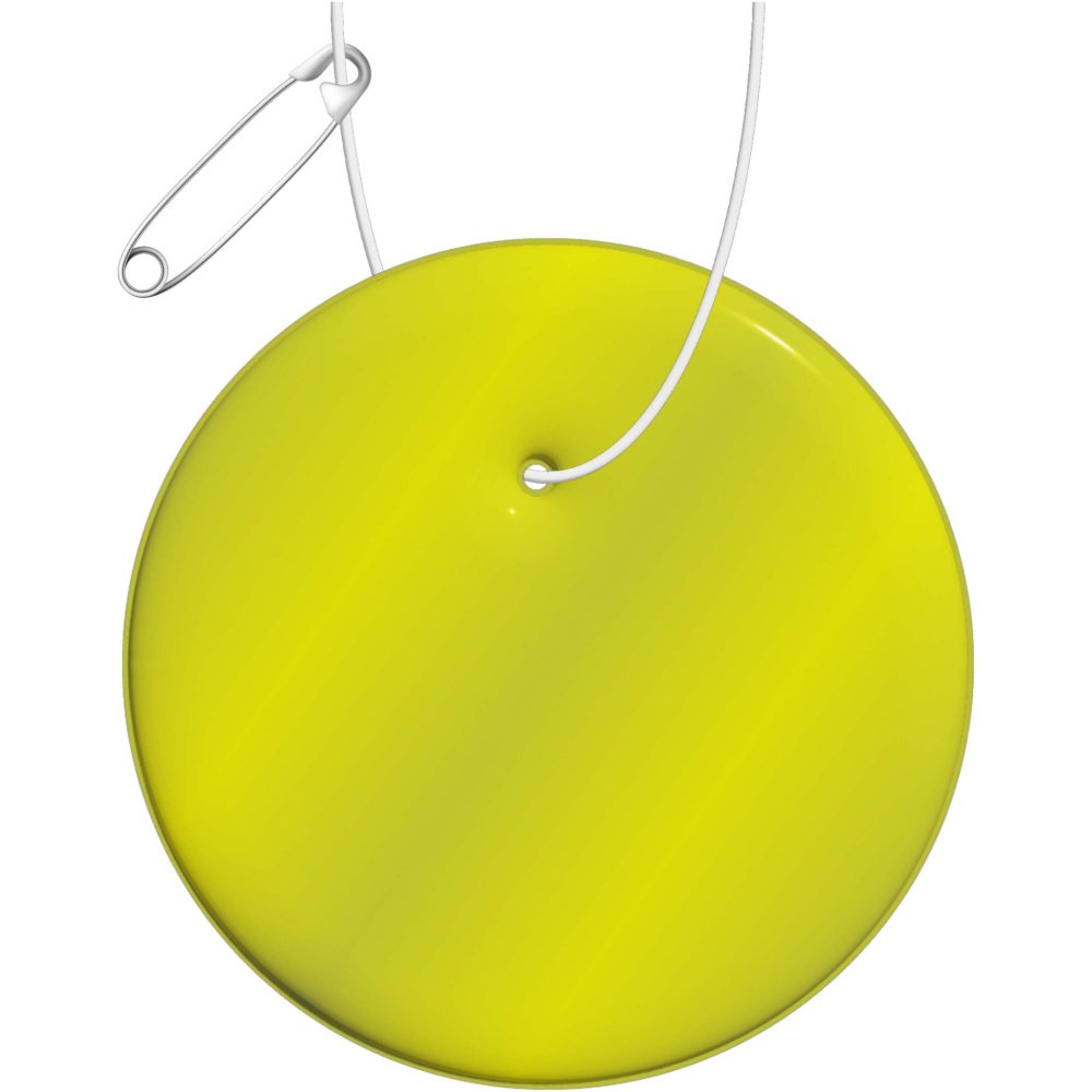 RFX™ H-16 ümmargune kerge helkur PVC-st riidepuu, Neoonkollane, tootepilt
