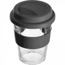 Klaasist kruus kaanega 300 ml AMANDA