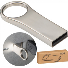 Metallist USB mälupulk 8GB 2.0 ROSEMARIE
