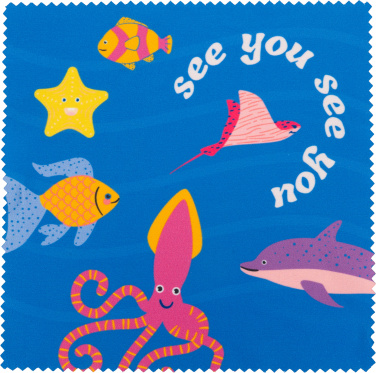 Sublimatsiooniga prillipuhastuslapp CHARLIE, tootepilt