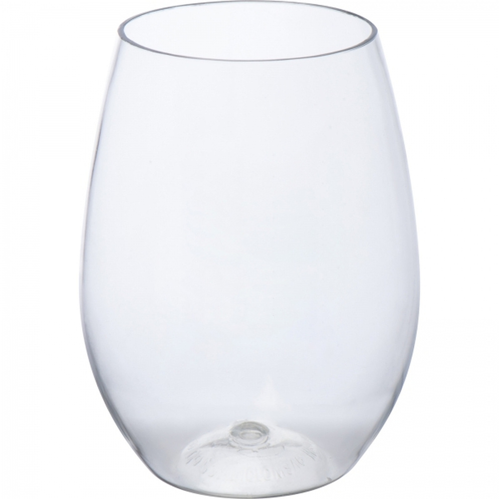 Plastikklaas 450 ml CECYLIA, läbipaistev, tootepilt