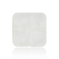 Ruudukujuline tabletikarp, 4 sektsiooni / Labox, Läbipaistev