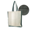 180g 100% puuvillane kott / DualCotton, tumehall