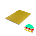 A6 värviline märkmik, välisõmblustega / Colournote A6, kuldne