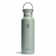 621 ml Standard Flex korgiga pudel, agaaviroheline