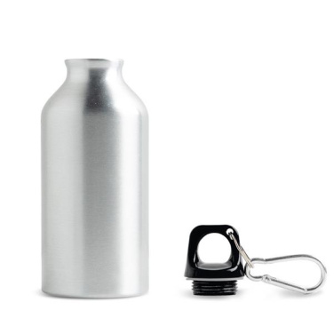 Taaskasutatud alumiiniumpudel, 400ml värvilise korgiga / Freshy R, tootepilt