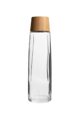 750 ml klaaspudel bambuskorgiga firmalt Vanilla Season, läbipaistev – Vanilla Season