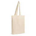 100% puuvillane 140 g/m² aluskiiluga kott 140 g/m² / Lausanne, naturaalne