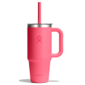 710 ml reisikruus läbipaistva kaanega Popstar Pink, Popstaar Pink