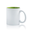325ml kummist keraamiline kruus / Matte Popmug, heleroheline