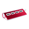 Wudge – USB-jaotur, punane