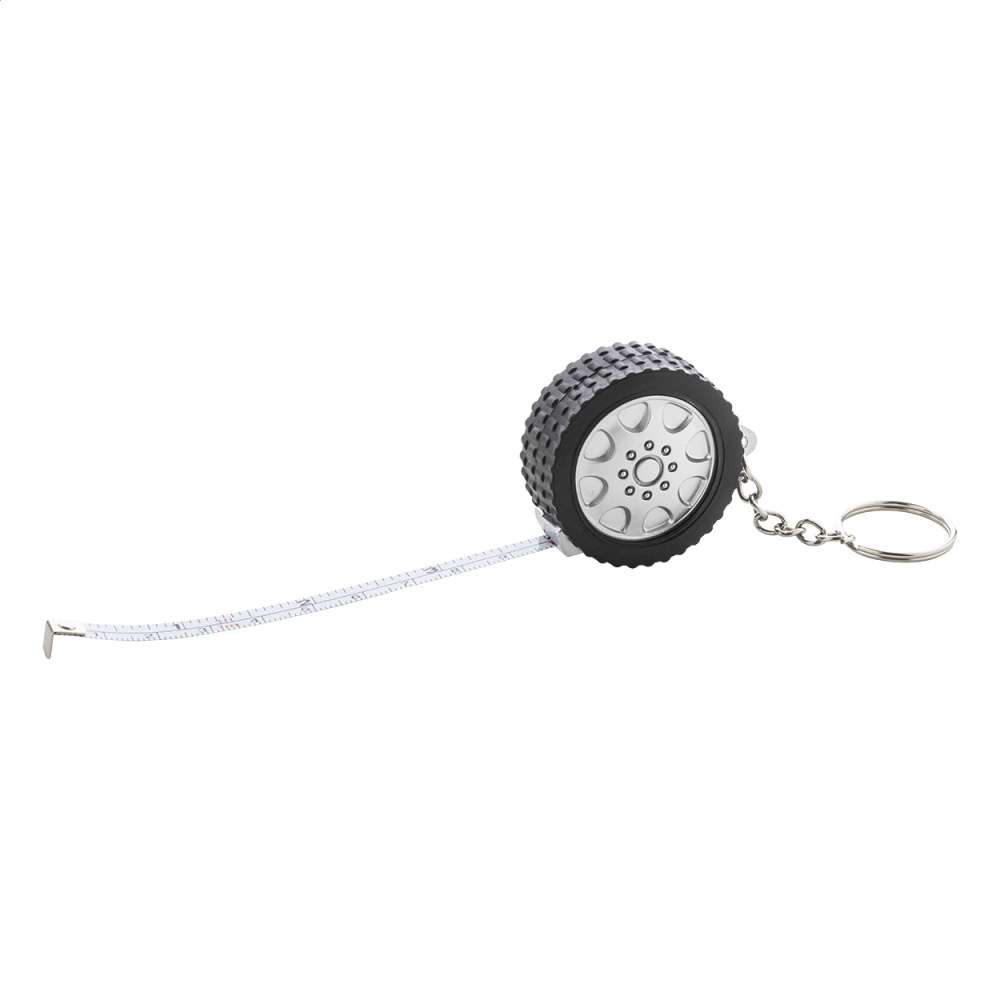 Wheel – võtmehoidja mõõdulindiga, tootepilt