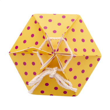 CreaBox HexaCord M – kuusnurkne kinkekarp, toote lisavaade 4