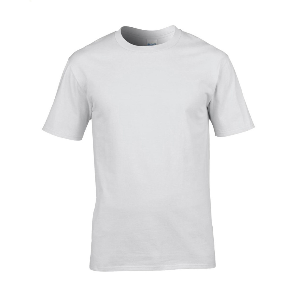Premium Cotton – T-särk, valge, tootepilt