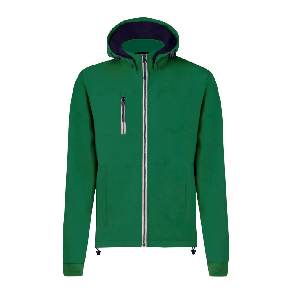Butron – softshell-jakk, roheline, tootepilt