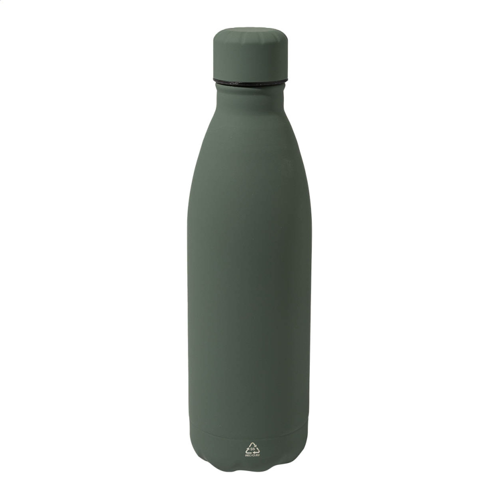 Refill Soft – taaskasutatud roostevabast terasest pudel, roheline, tootepilt