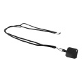 Corphon – RPET-ist mobiilihoidja kaelarihm, must