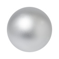 Relixa Shine – Metallist stressivastane pall, hõbe