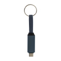 Keycab – võtmehoidja 60W USB-C kaabel, tumesinine