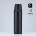 Scandic roostevabast terasest vaakumtermos vasekihiga, 750 ml, must