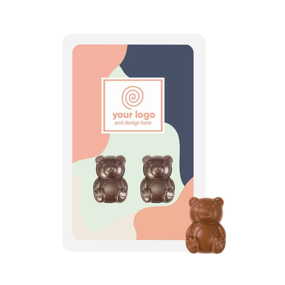 Promokaart Kaks Teddy Bearsi, tootepilt (1)