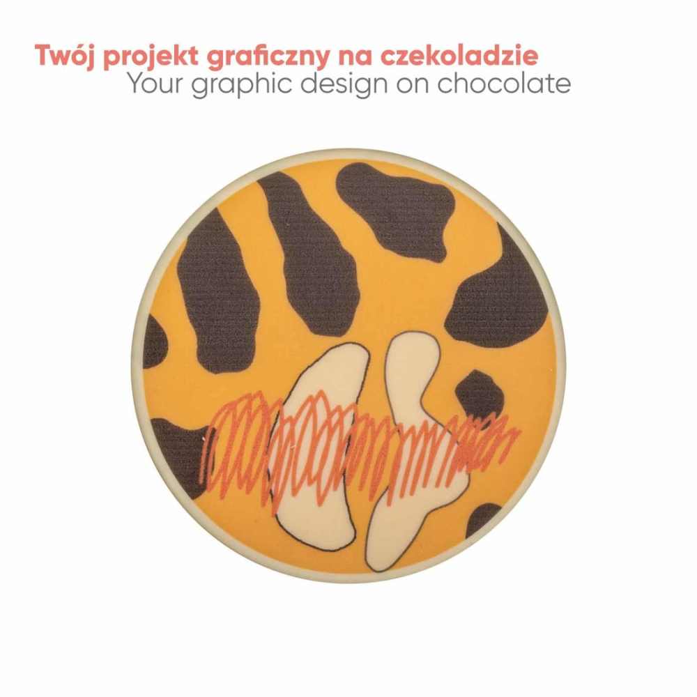 Eritellimusel valmistatud šokolaadist Choco4Mat ringtrükk, tootepilt (1)