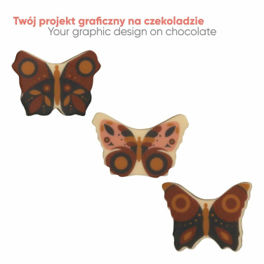 Šokolaadikommide komplekt liblikatega, 3 tk, tootepilt (2)