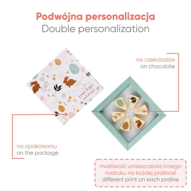 Trükitud pralinee pidulik tort 6 tk, tootepilt (2)