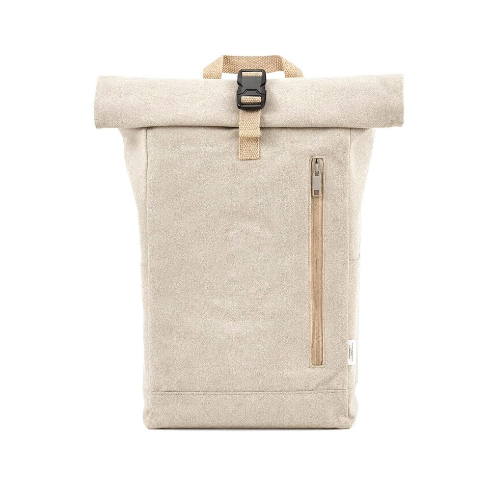 Osaka seljakott 16L. 360g/m² puuvill. Rullpealne. Pandlaga sulgur., Looduslik, tootepilt